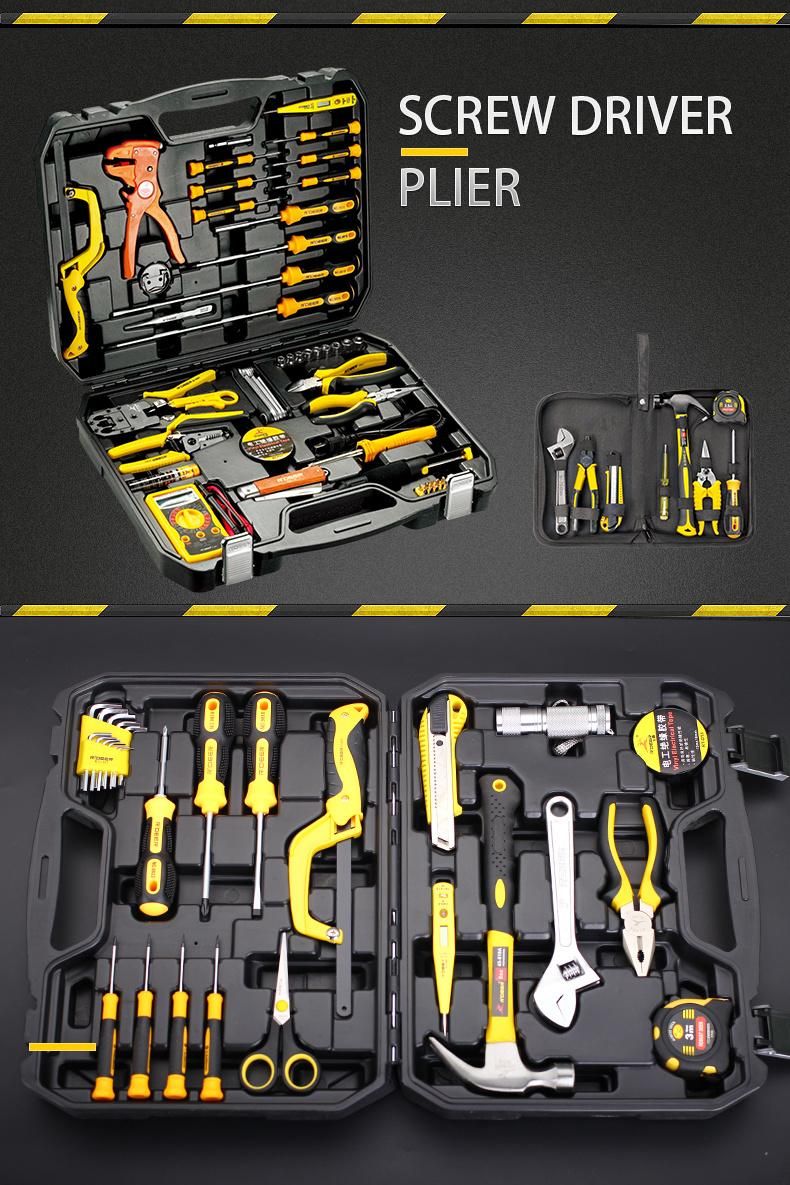 16PCS of Hardware Tool Box for Household Use