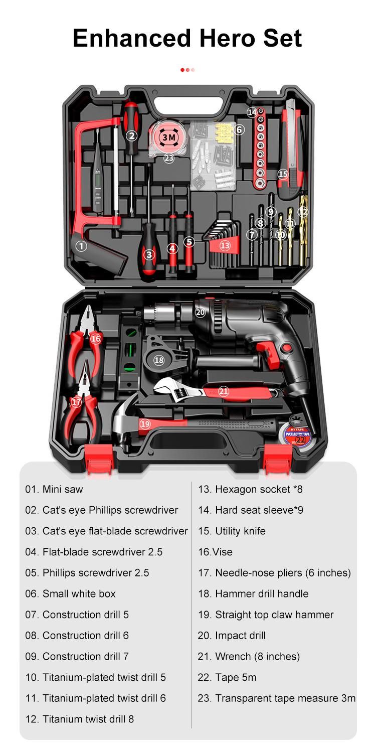 Repair Tool Kit Electric Toolbox Tool Set