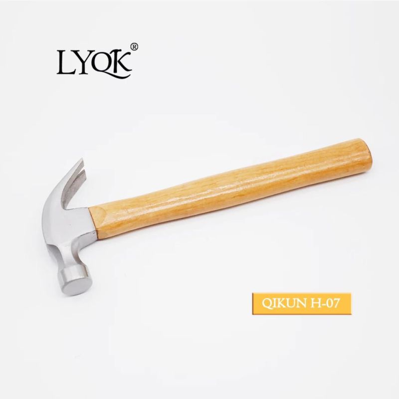 H-06 Construction Hardware Hand Tools Fiberglass Handle British Type Claw Hammer