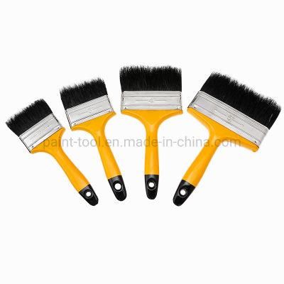 Professional Natural Bristle Paint Brush for Paint with Acrylic, Chalk, Oil Based, Latex