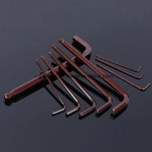 Hand Tools Household Maintenance Ball Long 9PCS Hex Key Wrench Set