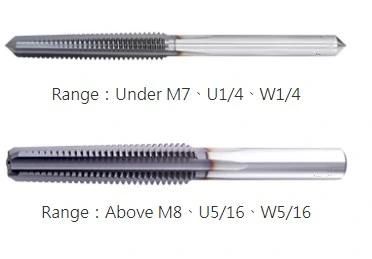 Tosg HSS Nbt Nib Nut Tap Threaded Shank Connected with Bent Shanks by Couplers for Stainless Steel and Low Carbon Steel Nut Thread Tapping