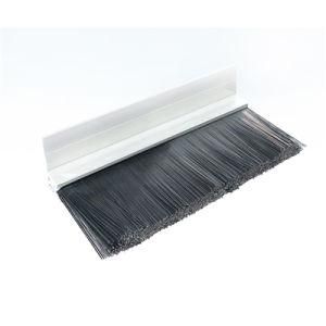 Aluminum Base Nylon Bristle Door Strip Brush