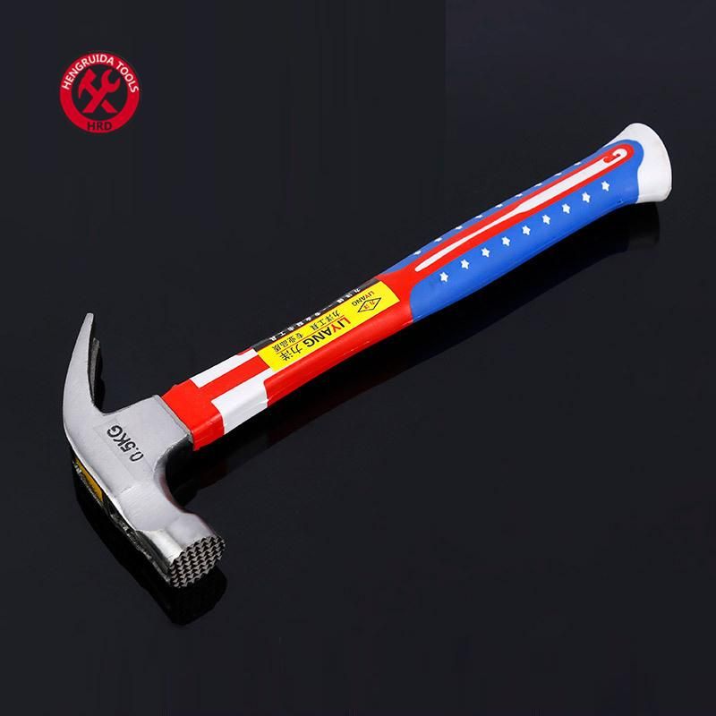 Claw Hammer with Flag Handle Unti Slide Face