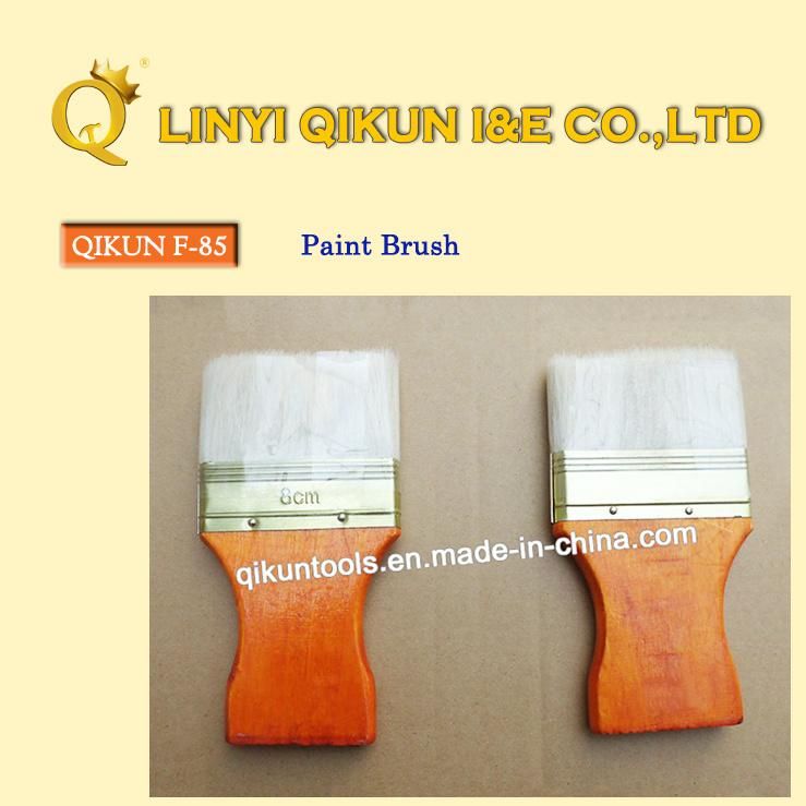 F-80 Hardware Decorate Paint Hand Tools Wooden Handle Bristle Roller Paint Brush