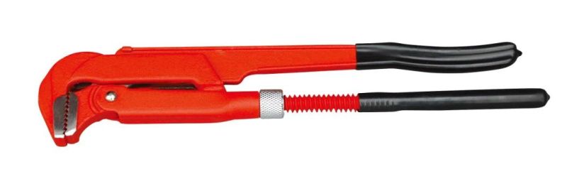 90 Degree Swedish Type Bent Nose Pipe Wrench