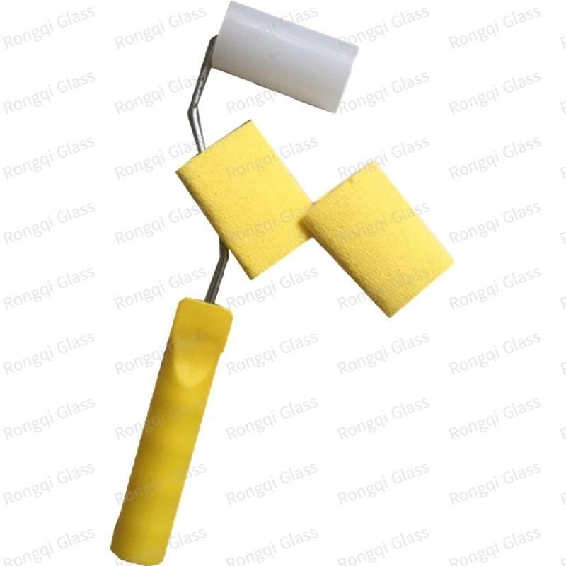 Customized Wholesale Hollow Glass Corner Trimming Cotton Roller Sponge