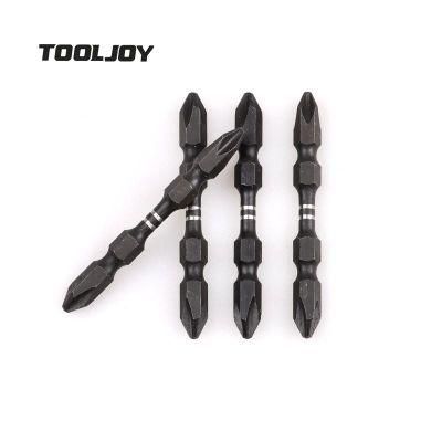 Double End Black Surface Torsion Philips pH2 Screwdriver Bit for Power Tool