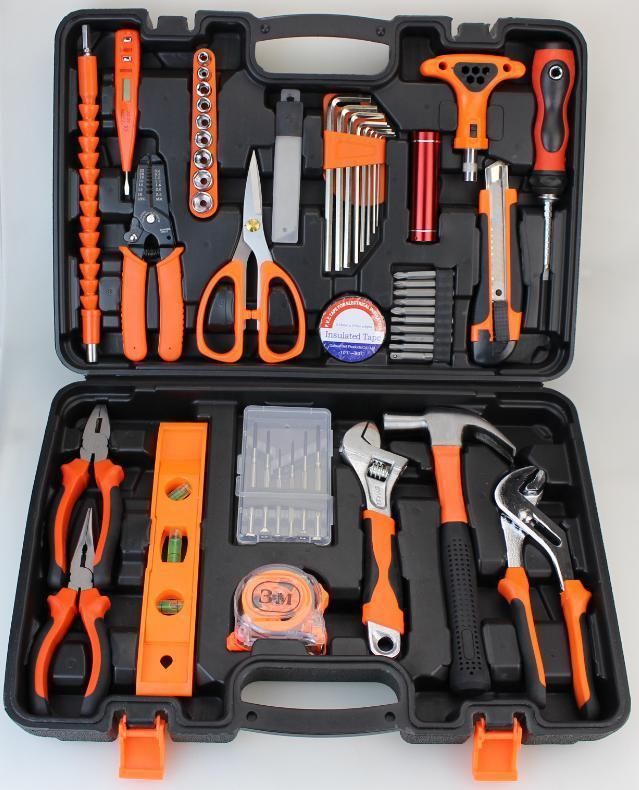 China Factory Produced 72PCS Household Repair Hand Tool Set