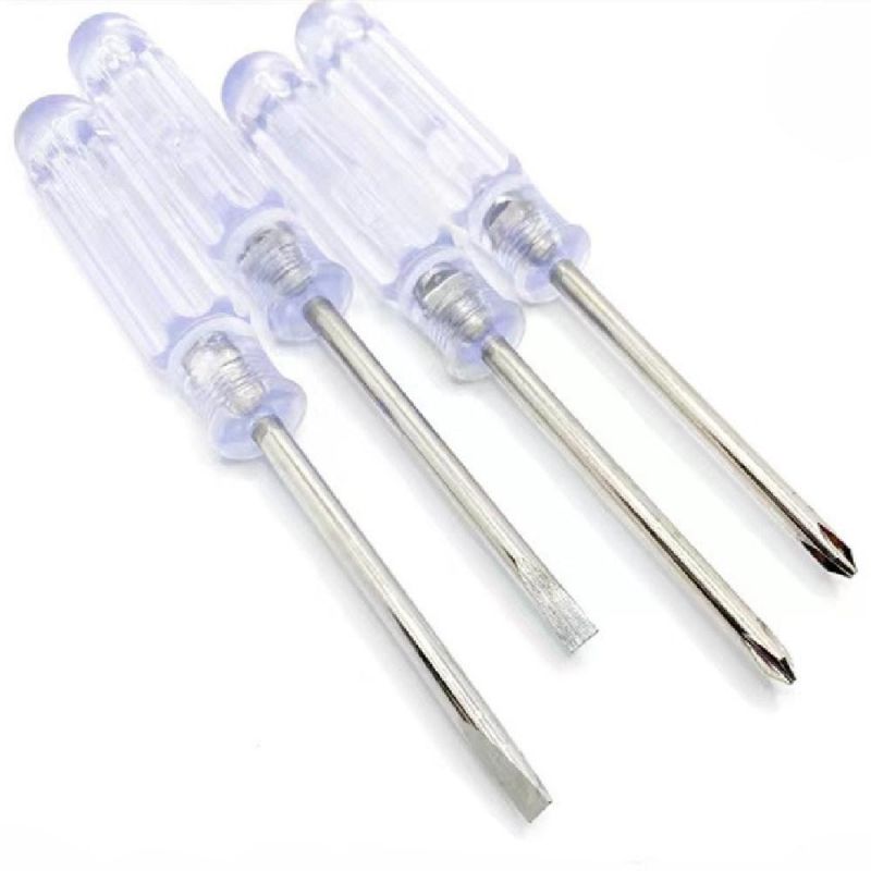 Crystal Transparent Screwdriver, Multifunctional Cross Screwdriver