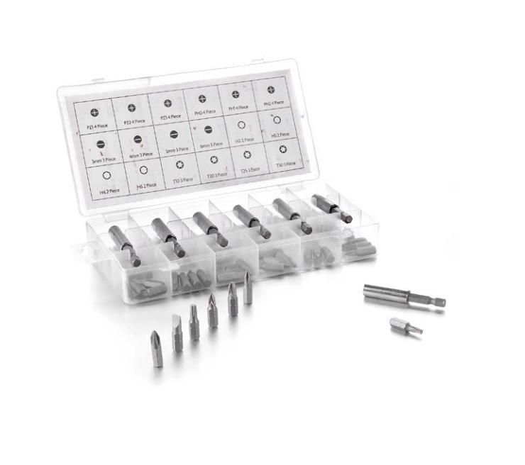 62PC Screwdriver Bit Set of 24062