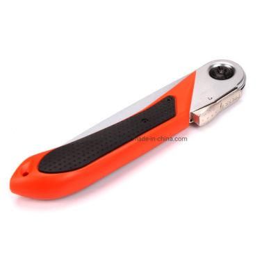 Camping Folding Hand Pruning Saw with Rugged Blades