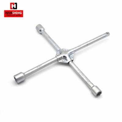 Made of Carbon Steel or Cr-V, Chrome Plated, Pearl-Nickel Plated, Wrench, Cross Rim Wrench