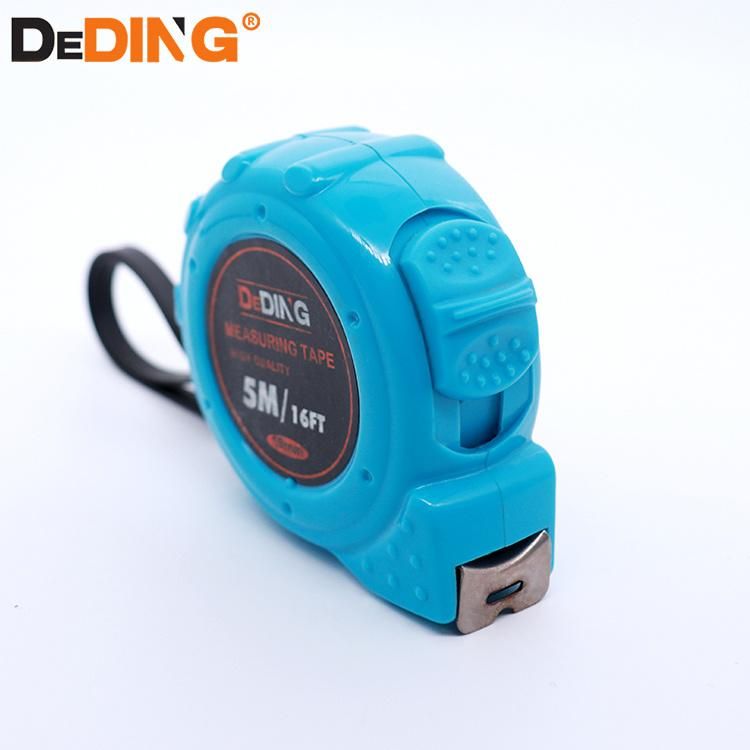 Customized Plastic Tape Steel Blade Retractable 3m 5m 7.5m Measuring Tape