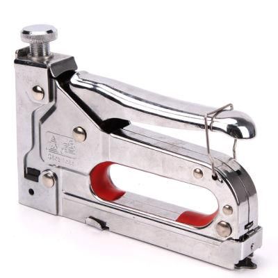 Power Adjustment Stapler Gun for Wood Crafts Carpentry Decoration DIY