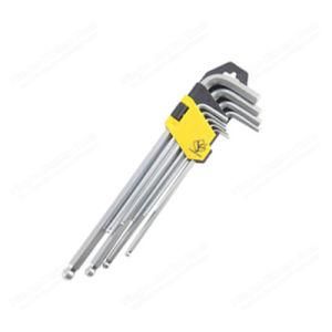 9PCS Extra Long Ball Hex Key Set Wrench for Hardware