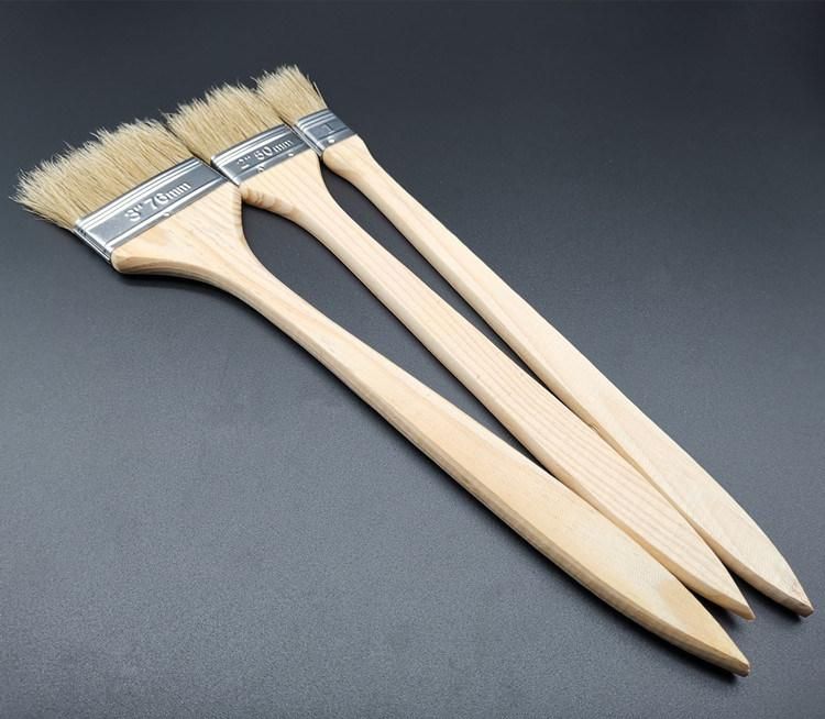 Wooden Long Handle Bristle Paint Brush Dust Removal Brush