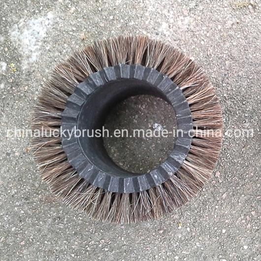 Horse Hair Round Wheel Brush (YY-704)