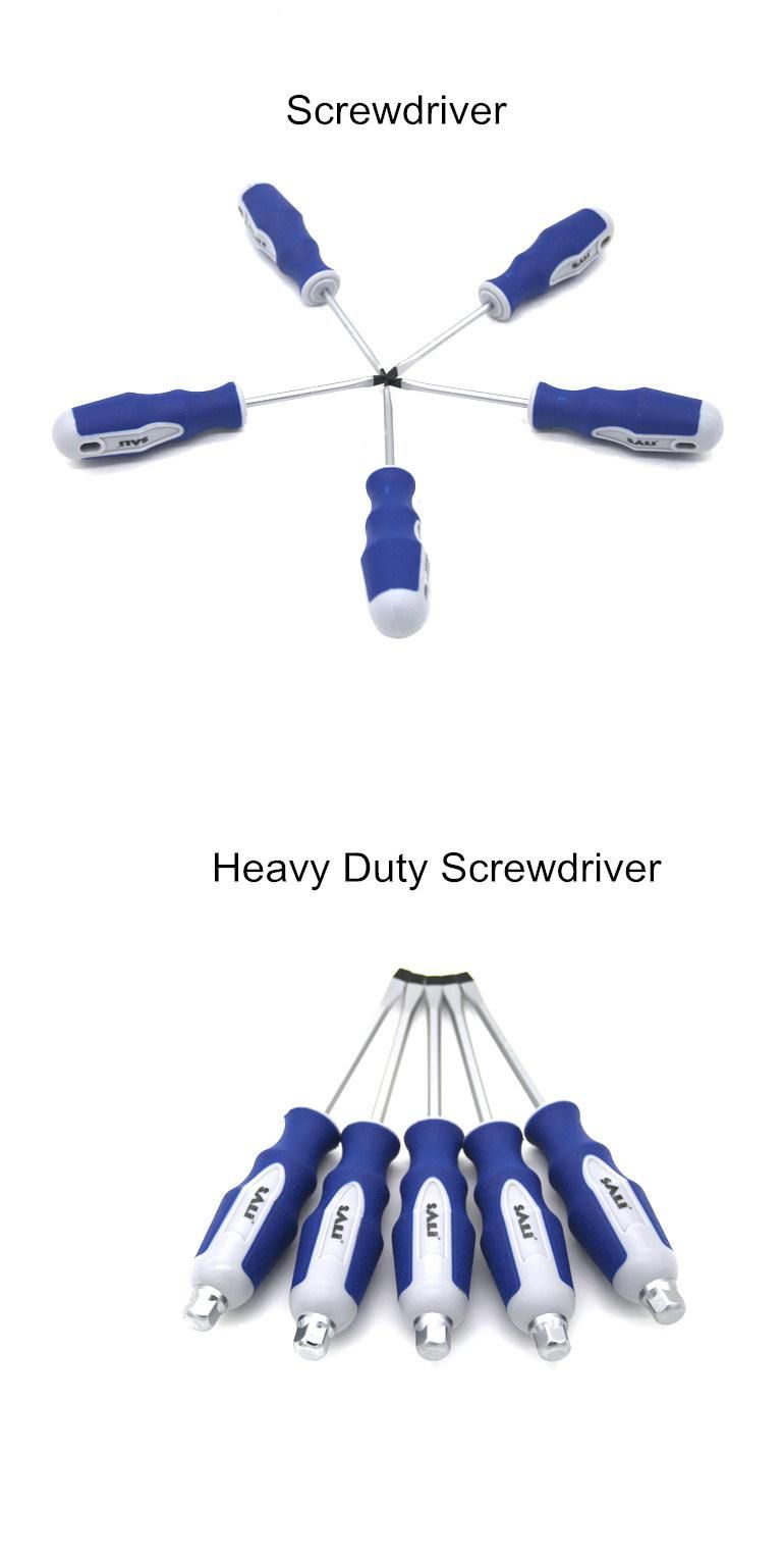 Sali High Quality Screwdriver 6X100mm with Comfortable Handle