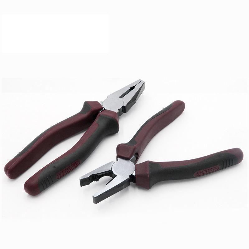 German Type Combination Pliers Nickel Plated