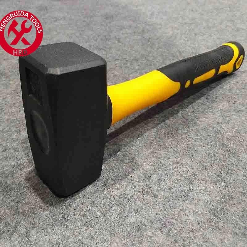 Stone Hammer with TPR Handle