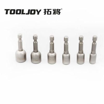 Factory Direct Supply Magnetic 6mm 8mm 10mm 12mm Nut Socket Bit