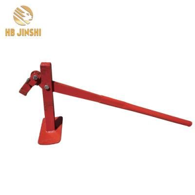 Steel Q 235 Farm Tools Yellow Powder Painted Post Lifter