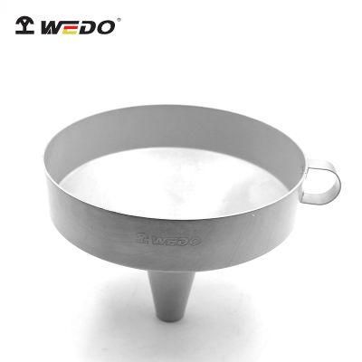 WEDO Stainless Steel Oil Funnel, Heavy Duty Industrial&Commercial Hopper