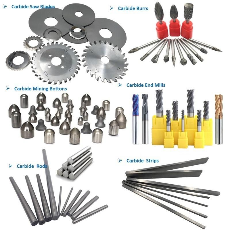 ISO Tungsten Carbide Rotary Burrs Strawberry Cutters From Manufacturer