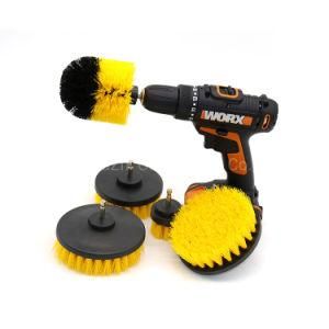 Hot Sale Yellow Colour Rotary Cleaning Drill Brush From China