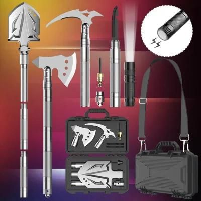 Backcountry Adventure Kit Axe Shovel Tool Box Mini Gardening Tool Hardware Set Tool Box Set