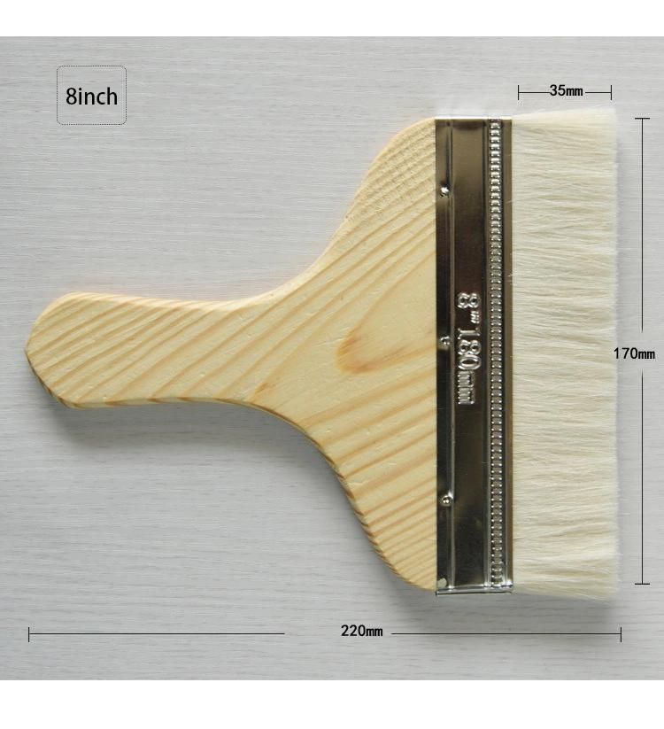 Painting Tool Wooden Wool Hair Brush Whosale