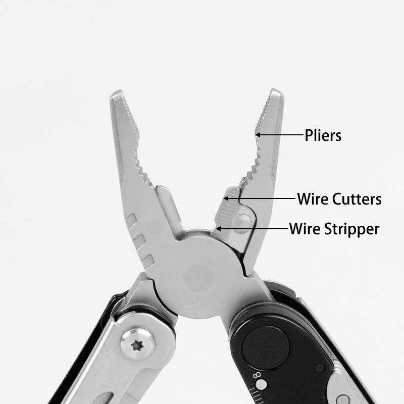 Stainless Steel Multi Function Tool Multitools Multi Function Plilers with Scissors (#8514)