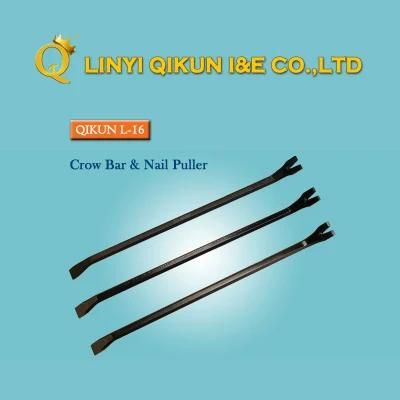 L-16 Drop Forged Nail Puller Cold Chisel Crow Wrecking Bar