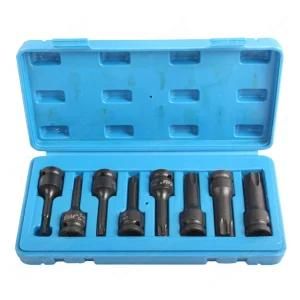 Manual Wrench 8PCS Dr Internal Torx Driver Set for Impact Socket