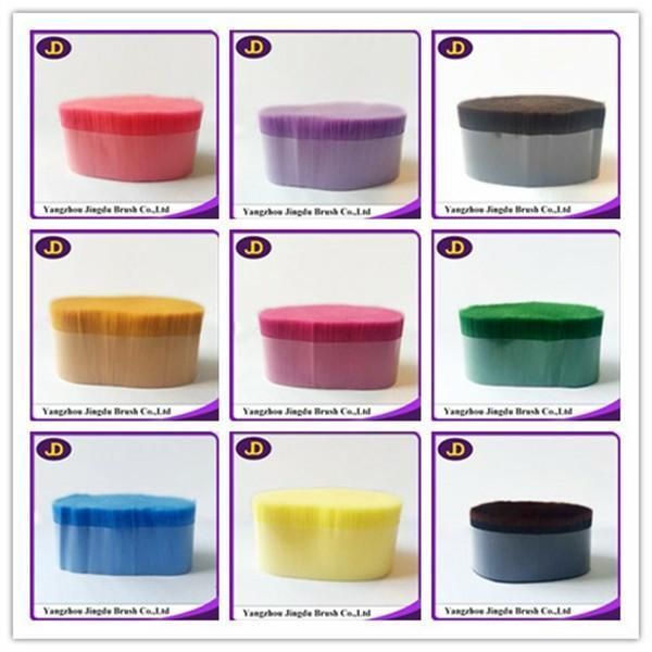 Pet Double Colored Tapered Hollow Filaments
