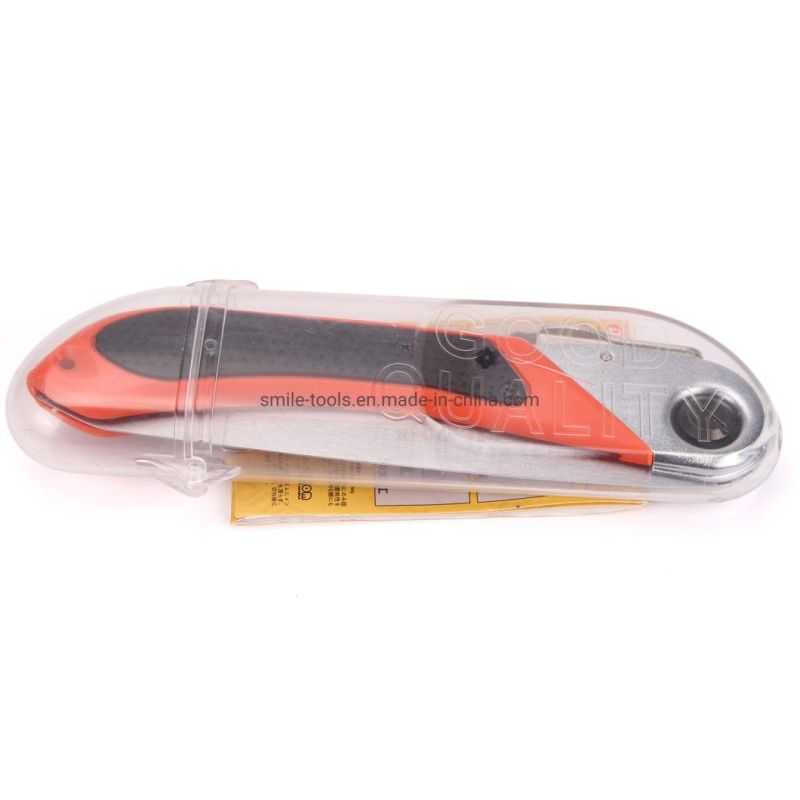 Camping Folding Hand Pruning Saw with Rugged Blades