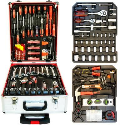 251PCS Professional Germany Quality Trolley Alumium Case Tool Set (FY251A)