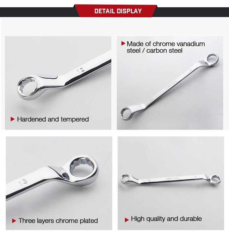 12 PC Double Offset Ring Spanner