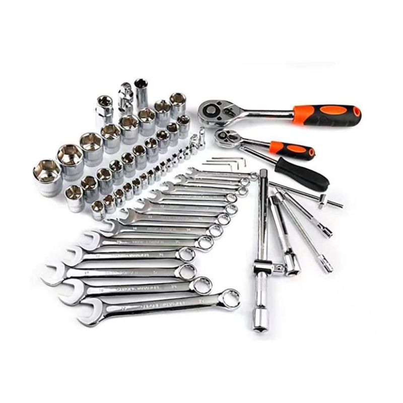 172 PCS Cabinet Tools Hand Box Socket Wrench Case Kit Hardware Auto Repair Automotive Sets Tool Set