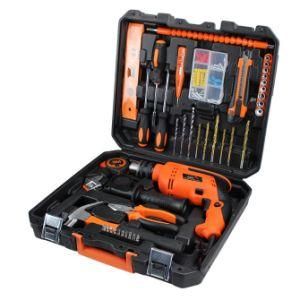 Combination Tool Set Household Electric Drill Electric Hand Tool Box Full Set of Hardware Daily Maintenance