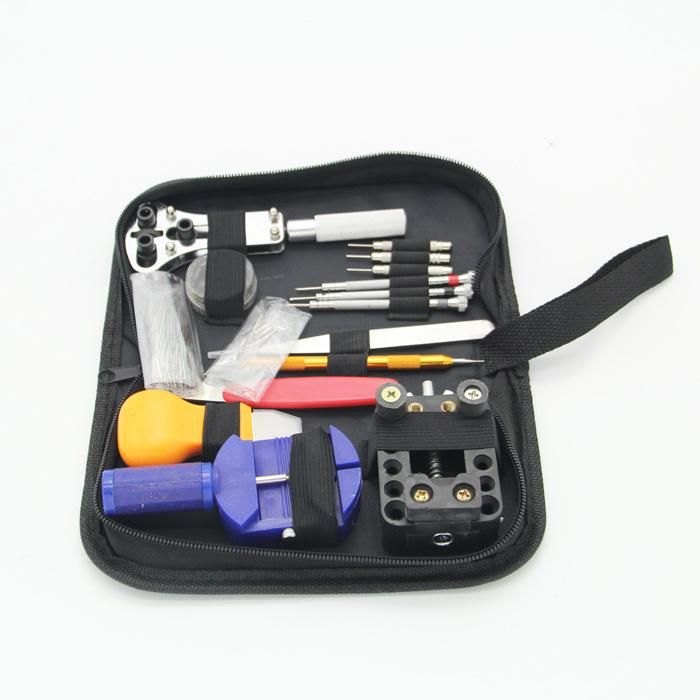 Watch Repair Tool Kit Opener Link Remover Spring Bar with Carry Case