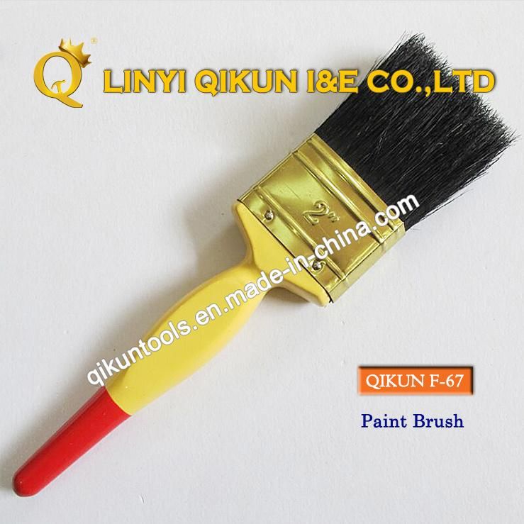 F-61 Hardware Decorate Paint Hand Tools Wooden Handle Bristle Roller Paint Brush