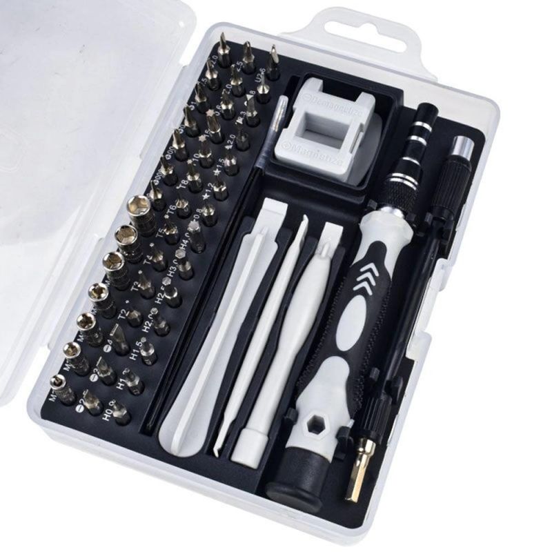 52 in 1 Professional Screwdriver Set Multi-Tool Kit for Repair for Watch Phones PC Electronic Maintenance Disassembly Tool Set