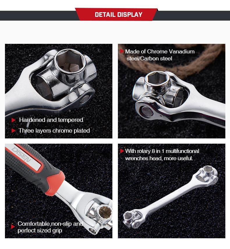 8 in 1 Combination Socket Wrench (KT1101)