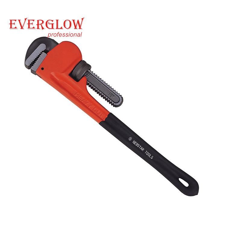 New Style Light-Duty American Type Pipe Wrench with Hollow Handle for Plumbing