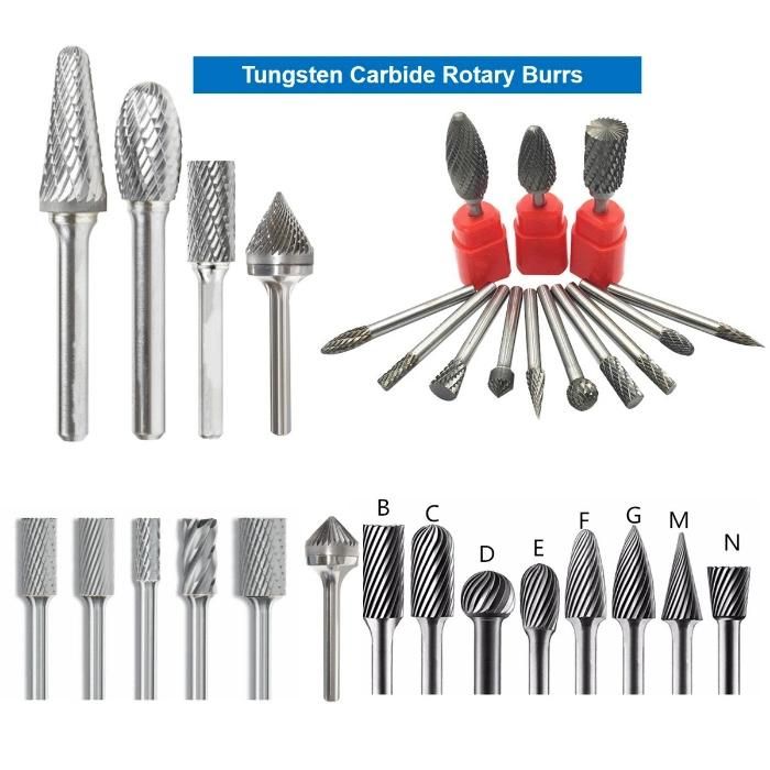 SA0820 Se0820 Sb0820m06 Tungsten Carbide Rotary Point Burrs From Manufacturer