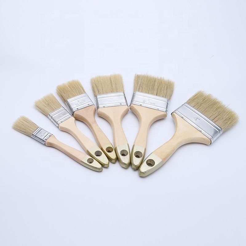 Pure Bristle Wooden Handle Paint Brush