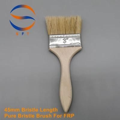 45mm Bristle Length Pure Bristle Brush for Epoxy Resin