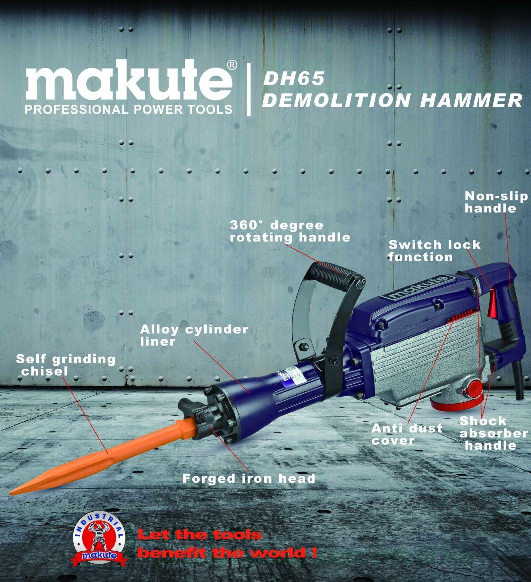 Makute 2200W Super Hammer Good Quality Hardware Domolition Hammer